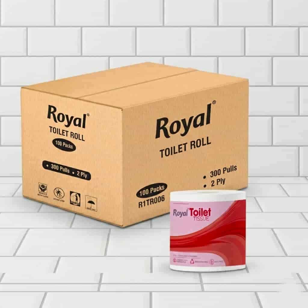 Royal Tissue Paper 300 Pulls White